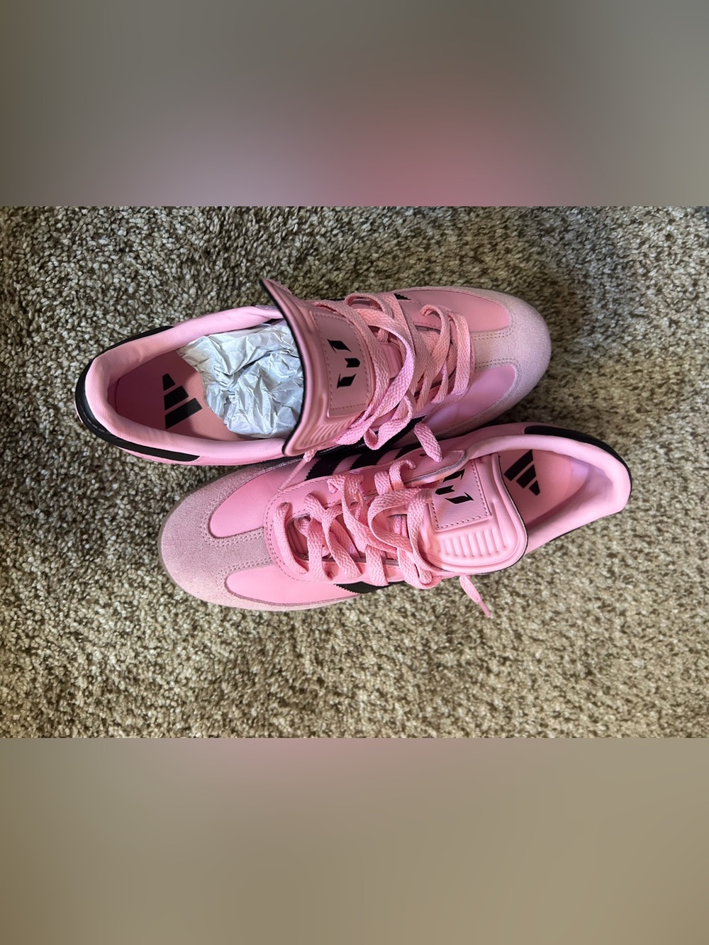 Adidas pink men’s 8